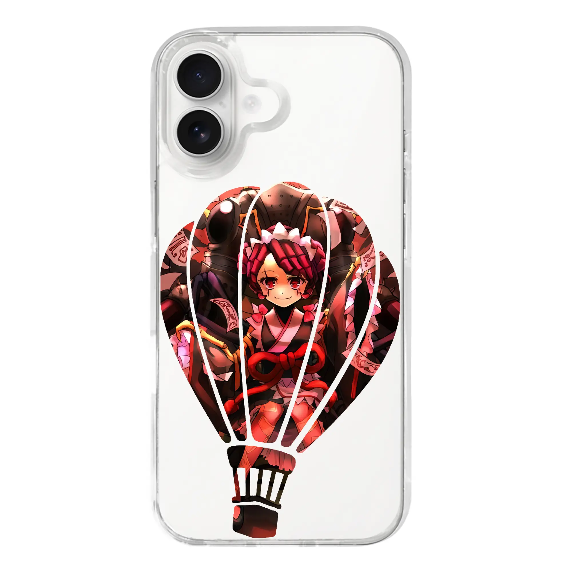 オーバーロード グッズ エントマ・ヴァシリッサ・ゼータ - iPhone 17シリーズ 透明スマホケース – 薄型・耐衝撃・精密フィット保護カバー